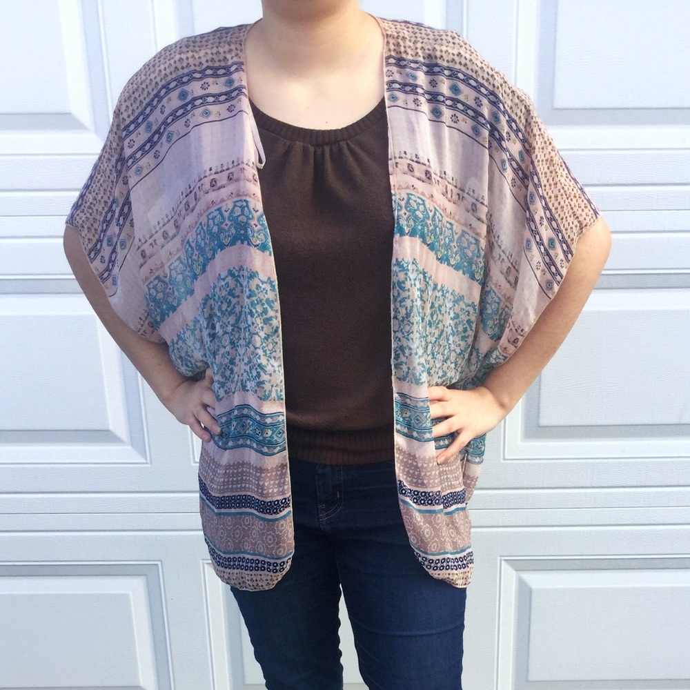 Band of Gypsies Boho Style Shawl S/M